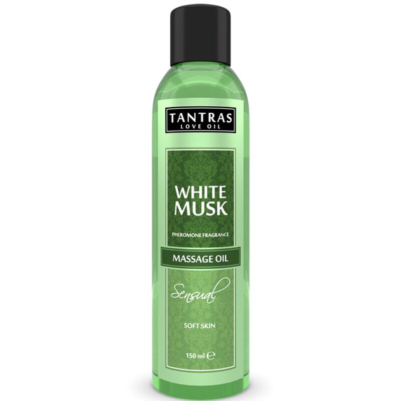INTIMATELINE - TANTRAS LOVE OIL MUSK BRANCO 150 ML