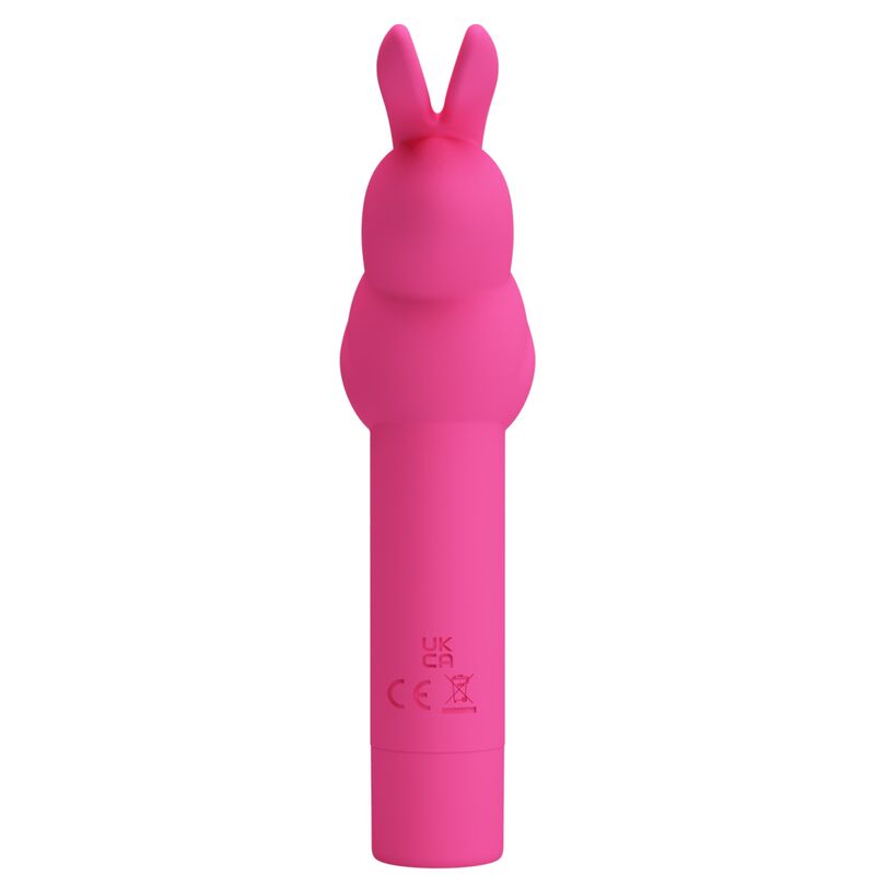 PRETTY LOVE - VIBRADOR DE SILICONE GERARDO FUSCHIA RABBIT