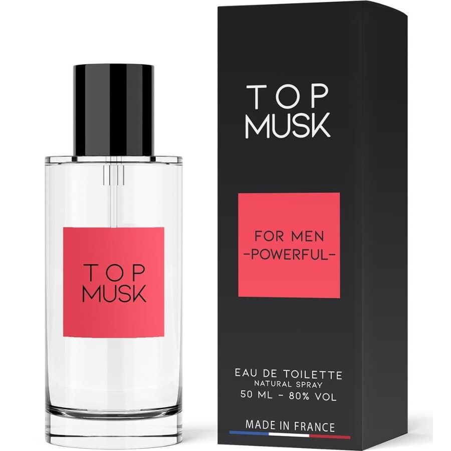 RUF - TOP MUSK PERFUME COM FEROMONAS PARA ELE 50 ML