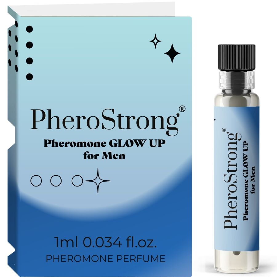 PHEROSTRONG - PERFUME DE FEROMÔNIOS GLOW UP PARA HOMENS 1 ML