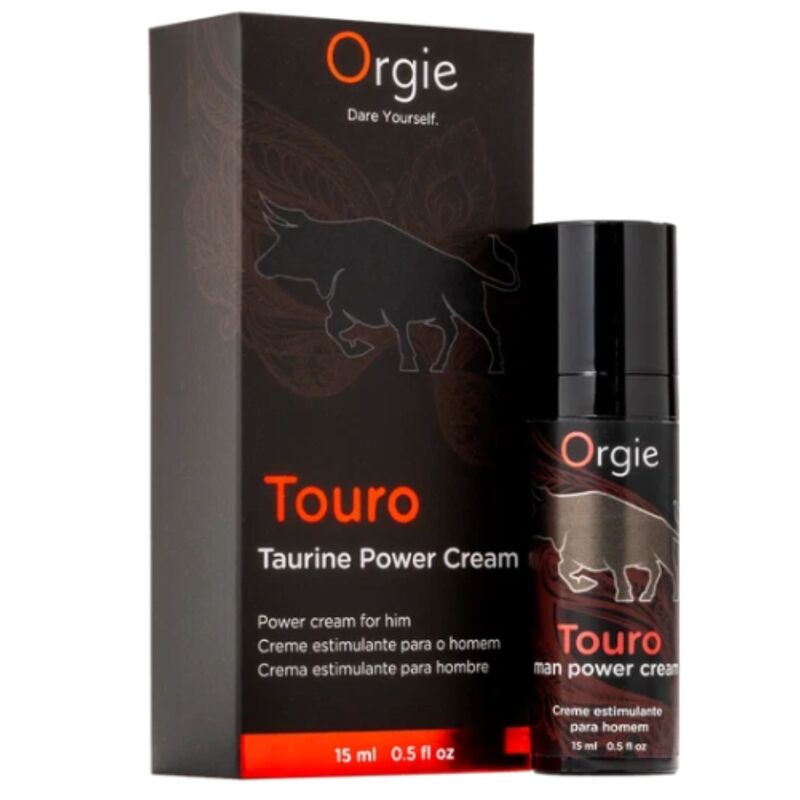 ORGIE - CREME PARA AUMENTAR A EREÇÃO TOURO 15 ML