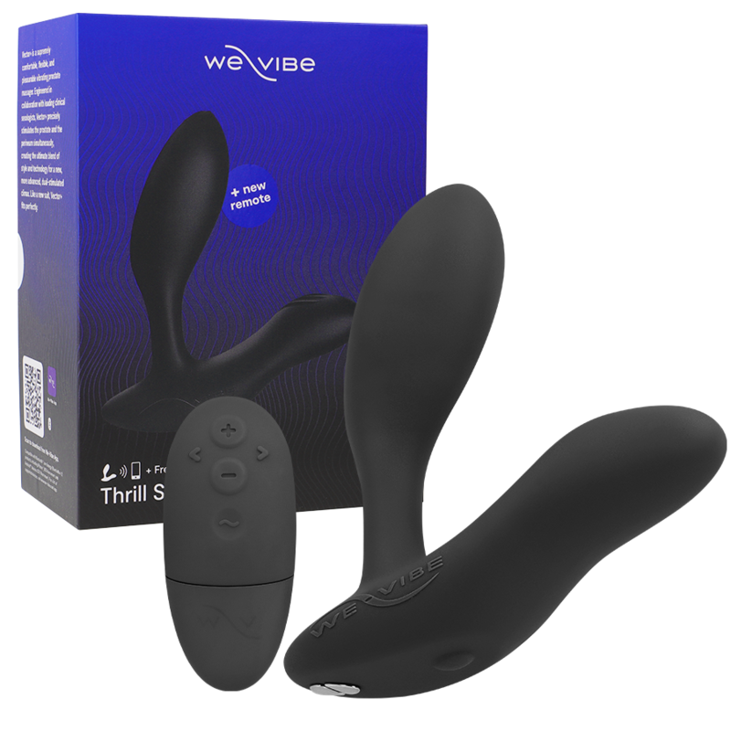 WE-VIBE - MASSAGEADOR DE PRÓSTATA VECTOR+ PRETO