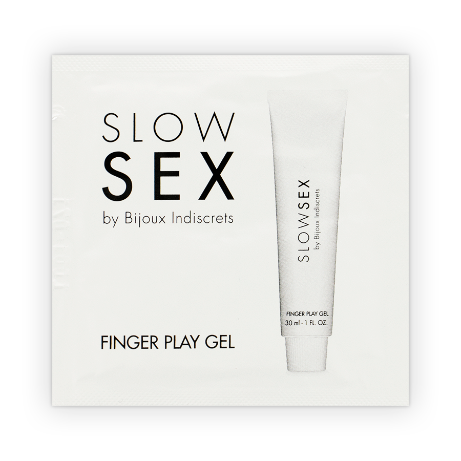 BIJOUX INDISCRETS - SLOW SEX GEL DE MASSAGEM COM FINGER PLAY DOSE ÃNICA