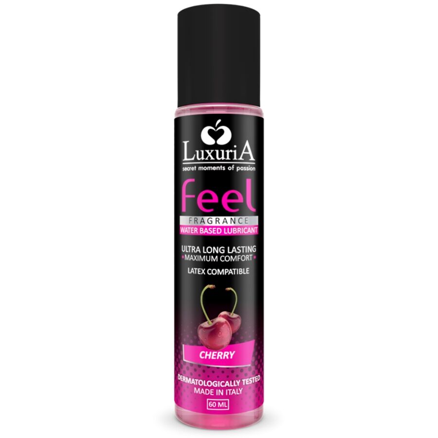 INTIMATELINE - LUXURIA FEEL LUBRIFICANTE BASE DE GUA DE CEREJA 60 ML