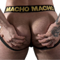 MACHO - MX25AC JOCK COURO AMARELO S