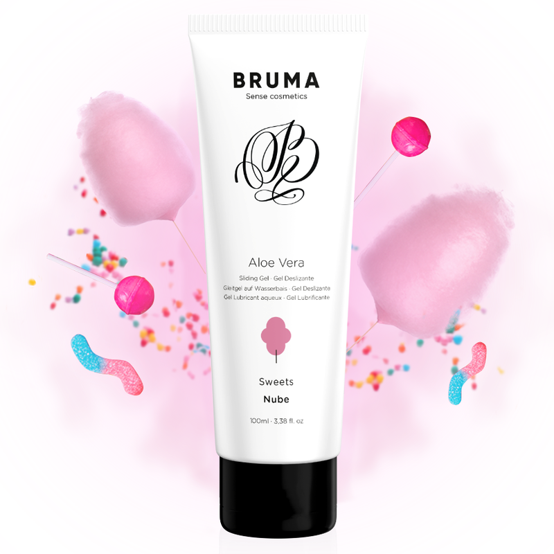 BRUMA - GEL DESLIZANTE DE ALOE VERA SABORES 100 ML