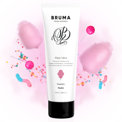 BRUMA - GEL DESLIZANTE DE ALOE VERA SABORES 100 ML
