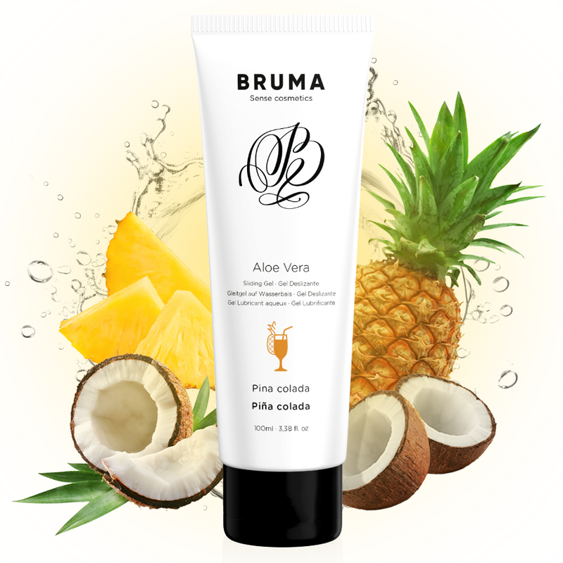 BRUMA - GEL DESLIZANTE DE ALOE VERA SABORES 100 ML