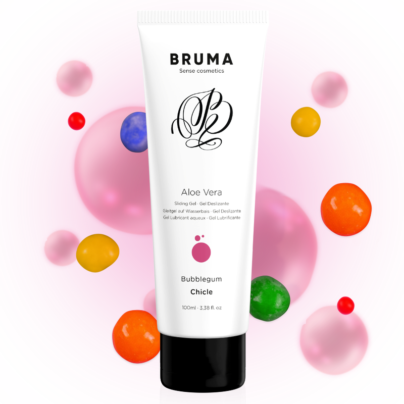 BRUMA - GEL DESLIZANTE DE ALOE VERA SABORES 100 ML