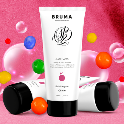 BRUMA - GEL DESLIZANTE DE ALOE VERA SABORES 100 ML
