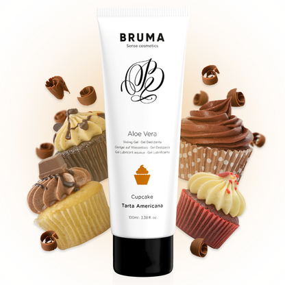 BRUMA - GEL DESLIZANTE DE ALOE VERA SABORES 100 ML