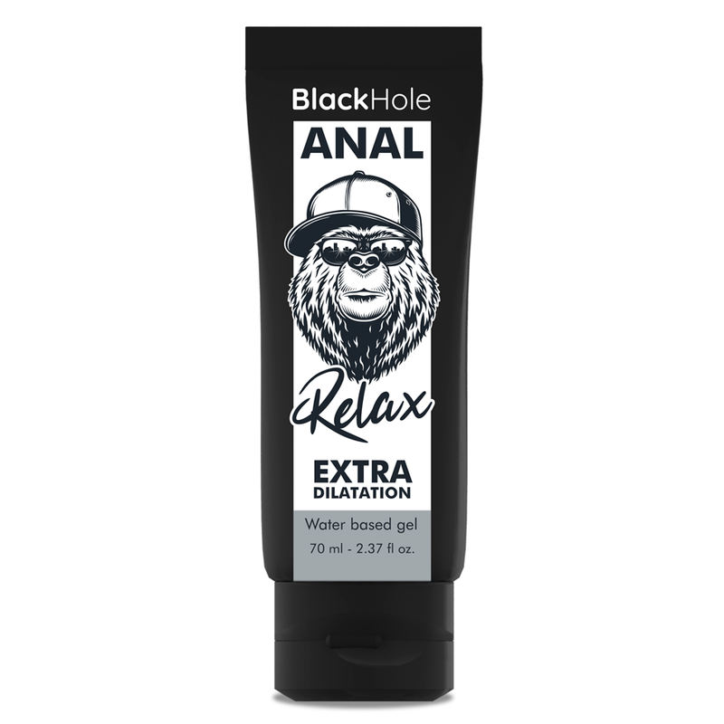 BLACK HOLE - GEL BASE DE ÁGUA DILATAÇÃO ANAL