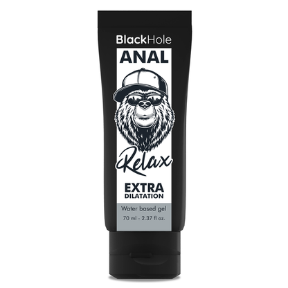 BLACK HOLE - GEL BASE DE ÁGUA DILATAÇÃO ANAL