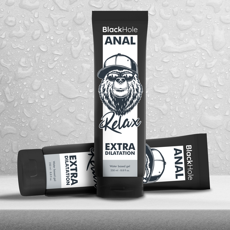BLACK HOLE - GEL BASE DE ÁGUA DILATAÇÃO ANAL