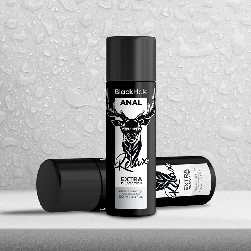 BLACK HOLE - GEL BASE DE SILICONE DILATAÇÃO ANAL
