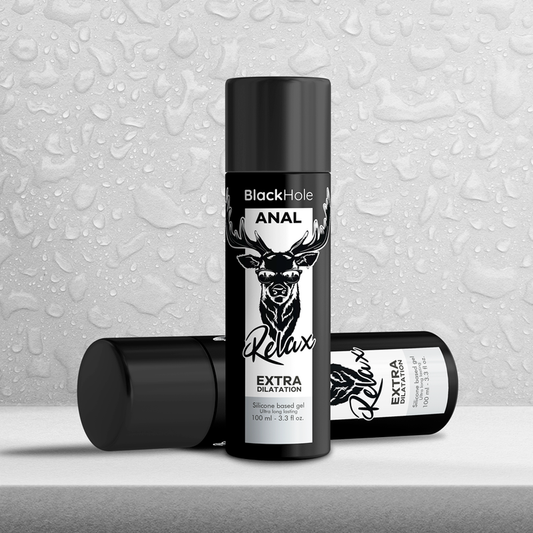 BLACK HOLE - GEL BASE DE SILICONE DILATAÇÃO ANAL