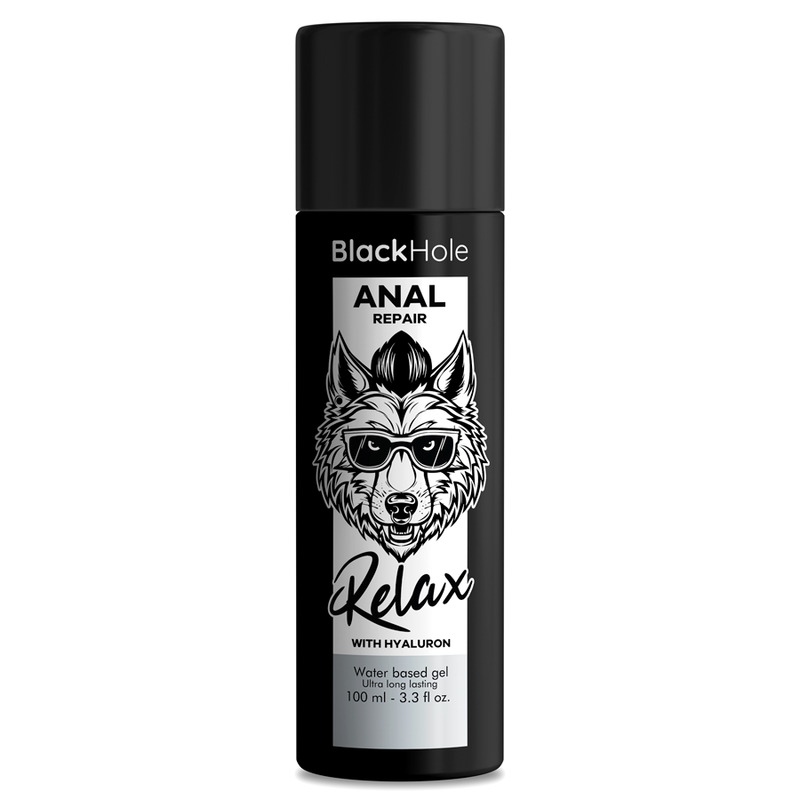 BLACK HOLE - REPARO ANAL RELAX À BASE DE ÁGUA COM HIALURON