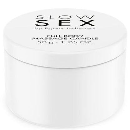 BIJOUX INDISCRETS - SLOW SEX VELA DE MASSAGEM CORPORAL 50 G