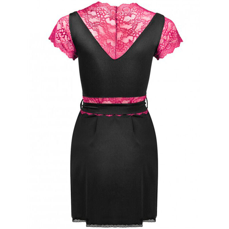 LIVCO CORSETTI FASHION - KUMIKO LC 90428 VESTIDO + CALCINHA PRETA L/XL