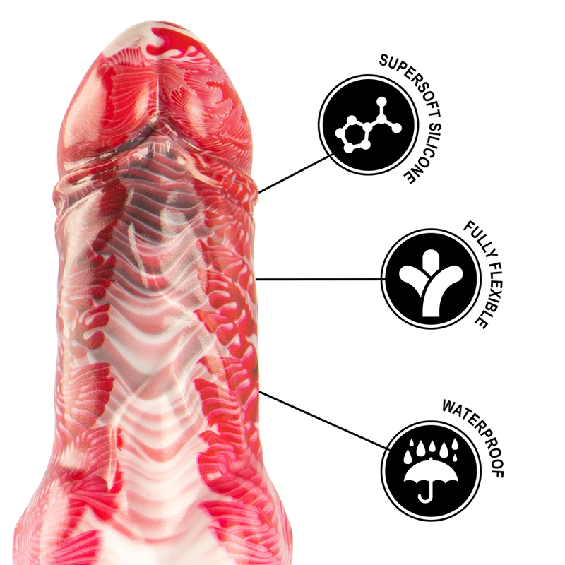 EPIC - DILDO HELIOS COM TESTÍCULOS, CALOR E ÊXTASE