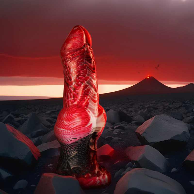 EPIC - DILDO HELIOS COM TESTÍCULOS, CALOR E ÊXTASE