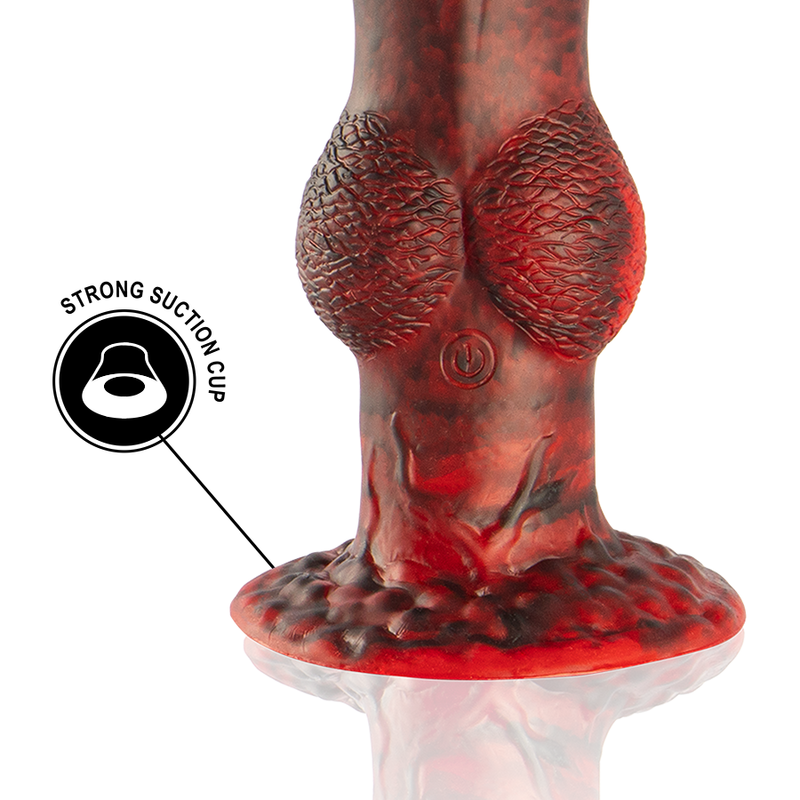 EPIC - PROMETHEUS TITAN FLAME DILDO RECARREGÁVEL COM CONTROLE REMOTO