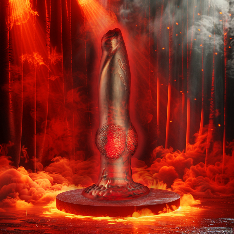 EPIC - PROMETHEUS TITAN FLAME DILDO RECARREGÁVEL COM CONTROLE REMOTO