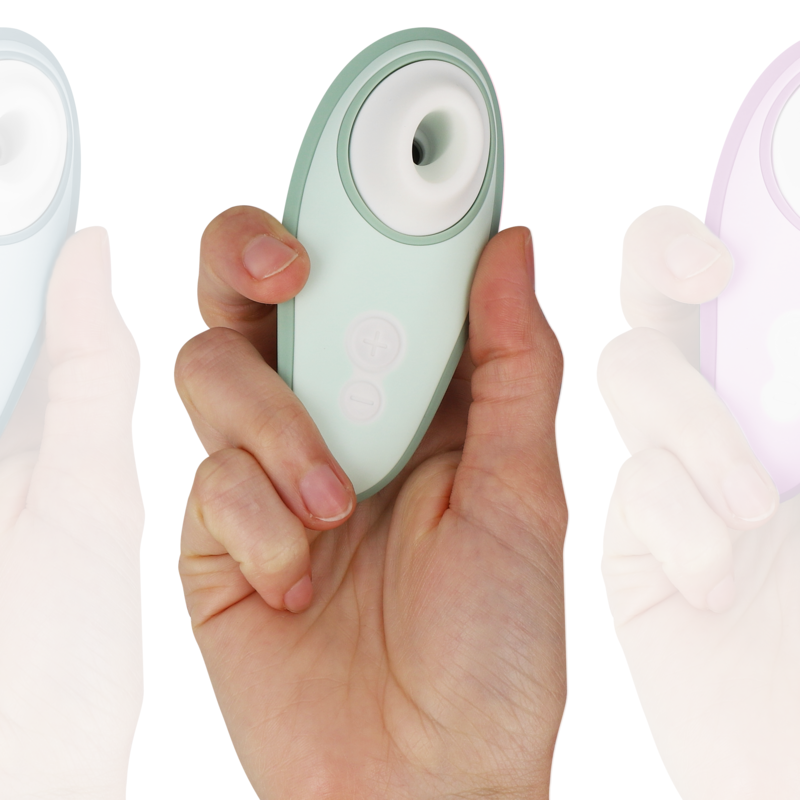 WOMANIZER - LIBERTY 2 ESTIMULADOR DE CLITÓRIS E SUCÇÃO VERDE CLARO