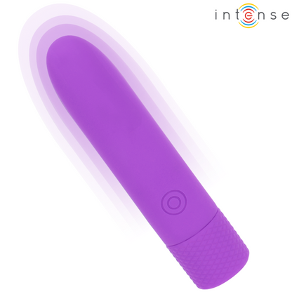 NTENSE - SYMONE USB RECARREGÁVEL VIBRATÓRIA BULLET 8 VIBRAÇÕES 10 X 2,2 CM