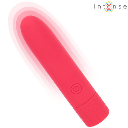 NTENSE - SYMONE USB RECARREGÁVEL VIBRATÓRIA BULLET 8 VIBRAÇÕES 10 X 2,2 CM