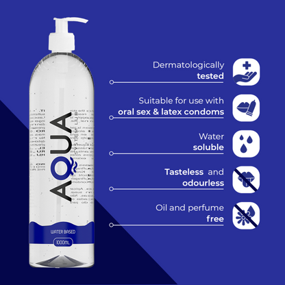 AQUA QUALITY - LUBRIFICANTE À BASE DE ÁGUA