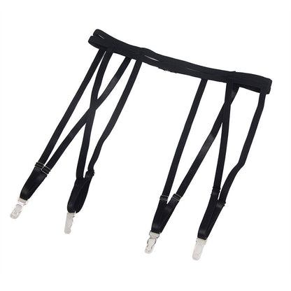 SUBBLIME - BODY COM CINTA-LIGA PRETO