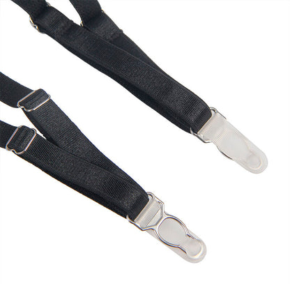 SUBBLIME - BODY COM CINTA-LIGA PRETO