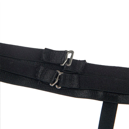 SUBBLIME - BODY COM CINTA-LIGA PRETO