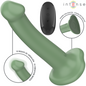 INTENSE - VIBRADOR BECCA COM VENTOSA 10 VIBRAÇÕES VERDE CONTROLE REMOTO