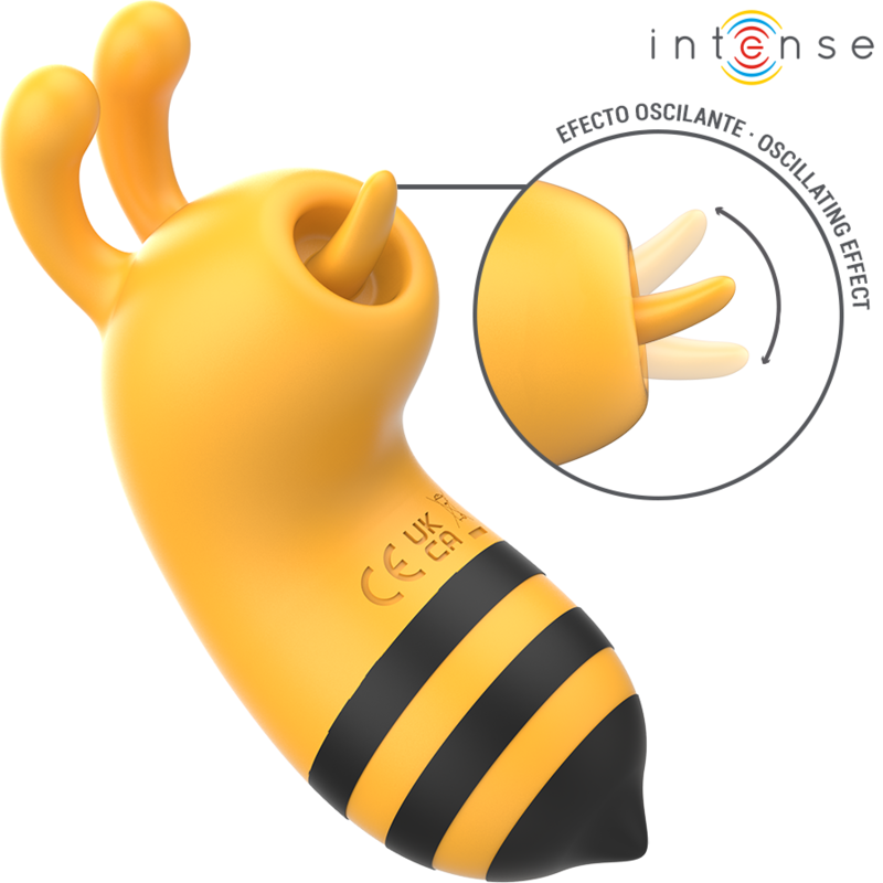 INTENSE - ESTIMULADOR MAYA COM LÍNGUA ROTATIVA 360º