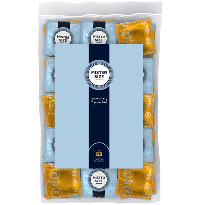 MISTER SIZE - PRESERVATIVO TAMANHO M 53 MM
