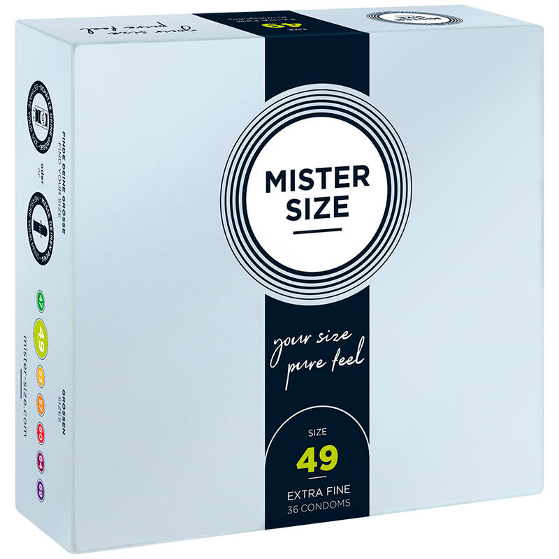 MISTER SIZE - PRESERVATIVO TAMANHO S 49 MM