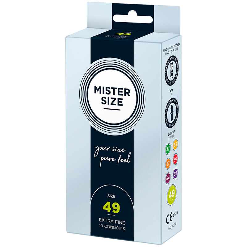 MISTER SIZE - PRESERVATIVO TAMANHO S 49 MM