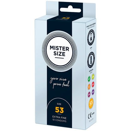 MISTER SIZE - PRESERVATIVO TAMANHO M 53 MM