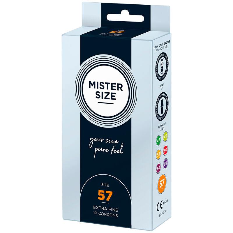 MISTER SIZE - PRESERVATIVO TAMANHO L 57 MM