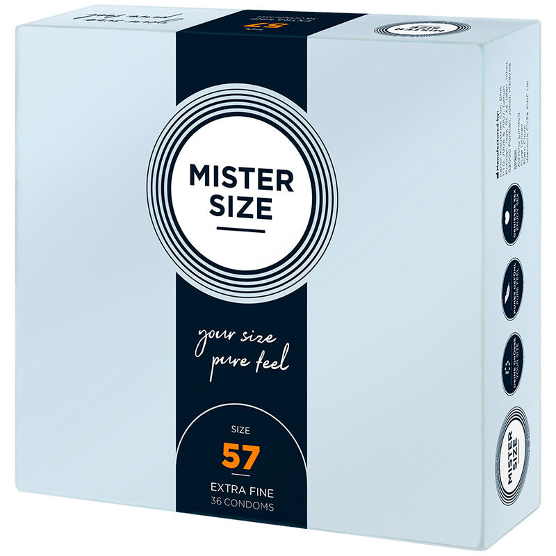 MISTER SIZE - PRESERVATIVO TAMANHO L 57 MM
