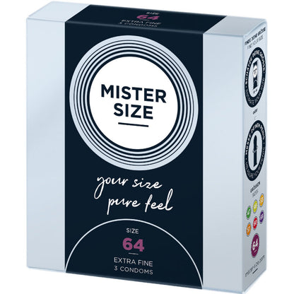 MISTER SIZE - PRESERVATIVOS TAMANHO XXL 64 MM