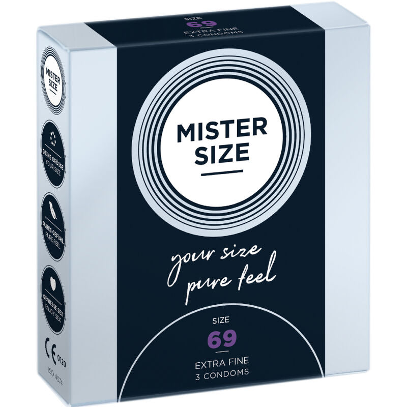 MISTER SIZE - PRESERVATIVOS TAMANHO XXXL 69 MM