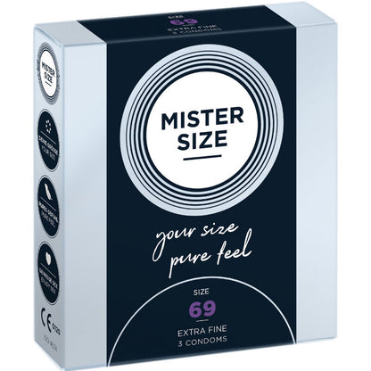 MISTER SIZE - PRESERVATIVOS TAMANHO XXXL 69 MM