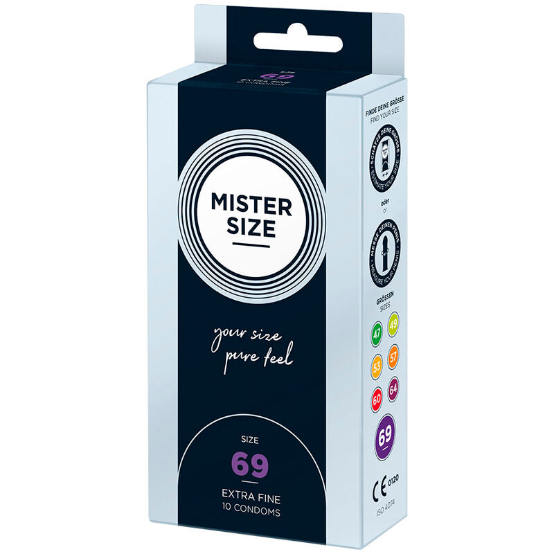 MISTER SIZE - PRESERVATIVOS TAMANHO XXXL 69 MM