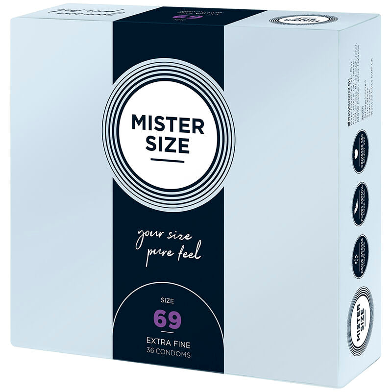 MISTER SIZE - PRESERVATIVOS TAMANHO XXXL 69 MM