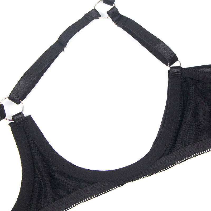 SUBBLIME - 955199 CONJUNTO DE SUTIÃ COM LAÇO PRETO AJUSTÁVEL S/M