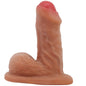 PRETTY LOVE - WARNELL DILDO ULTRA REALISTA E ELÁSTICO 9,5 CM MULATO