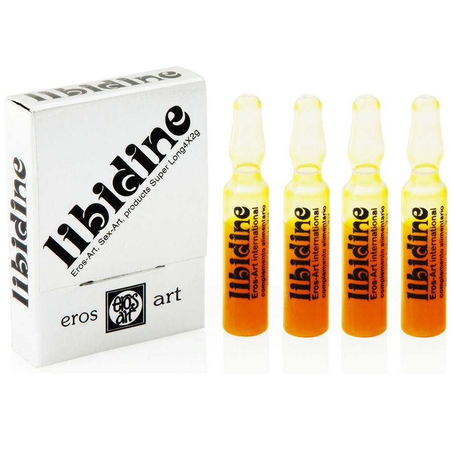 Libidine – Suplemento alimentar afrodisíaco natural em ampolas para aumentar a libido e a vitalidade.